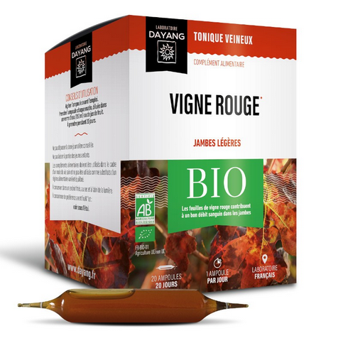 Organic red vine 20 ampoules - DAYANG DAYANG buy supplements canada