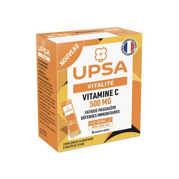 Vitamin C 500mg - 10 packets - UPSA UPSA buy supplements canada