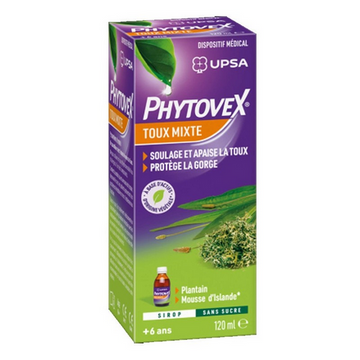 Phytovex syrup - mixed cough - UPSA UPSA buy supplements canada