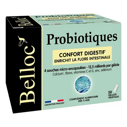 Belloc probiotics: digestive comfort - 30 vegetable capsules TrustMedUSA buy supplements canada