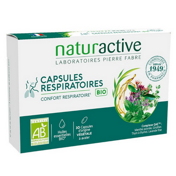 Respiratory Comfort: 30 organic respiratory capsules - NATURACTIVE NATURACTIVE buy supplements canada