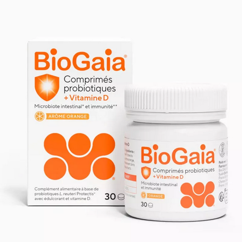 BioGaia probiotic + vitamin D 30 tablets BioGaia buy supplements canada