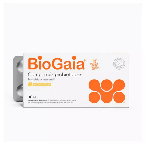BioGaia probiotic chewable tablets - Lemon flavor BioGaia buy supplements canada