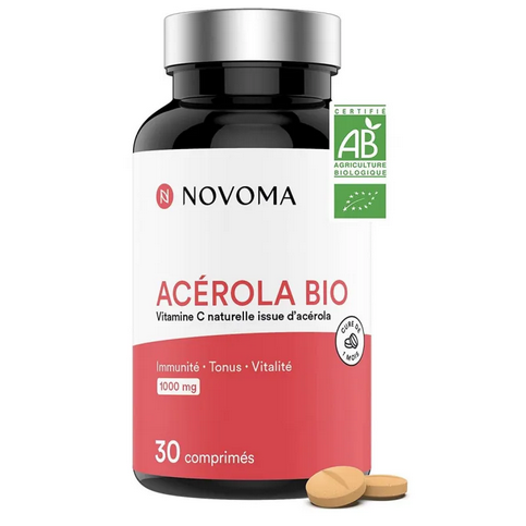 Acérola BIO 1000 mg 30 comprimés NOVOMA NOVOMA buy supplements canada