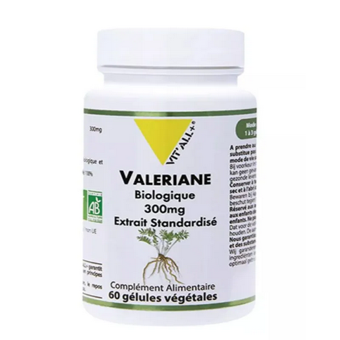 Valériane BIO Extrait standardisé 300 mg 60 gélules VIT'ALL+ VIT'ALL+ buy supplements canada