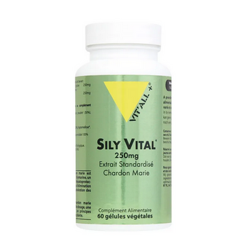 Sily Vital (Chardon marie) Extrait standardisé 250 mg 60 gélules VIT'ALL+ VIT'ALL+ buy supplements canada