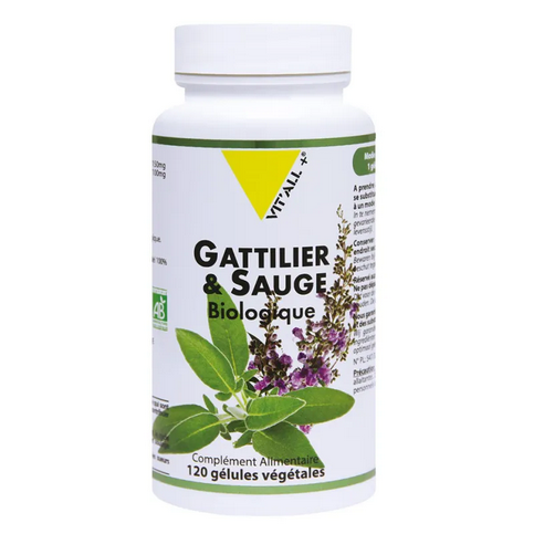 Gattilier & Sauge BIO 120 gélules VIT'ALL+ VIT'ALL+ buy supplements canada