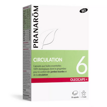 Oleocaps + 6 BIO Circulation 30 capsules PRANAROM PRANARÔM buy supplements canada