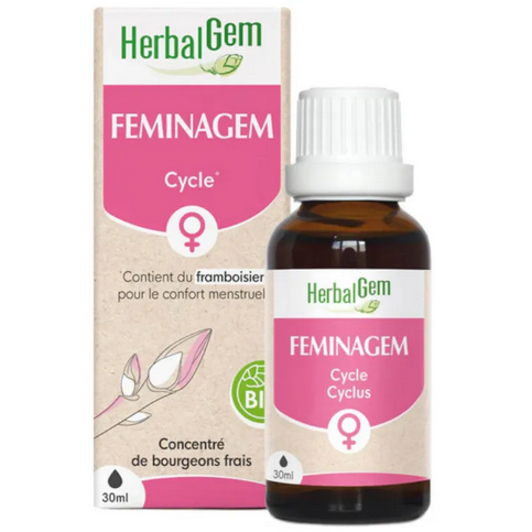 Feminagem BIO Flacon 30 ml Complexe Favorise le confort menstruel GC21 HERBALGEM HERBALGEM buy supplements canada