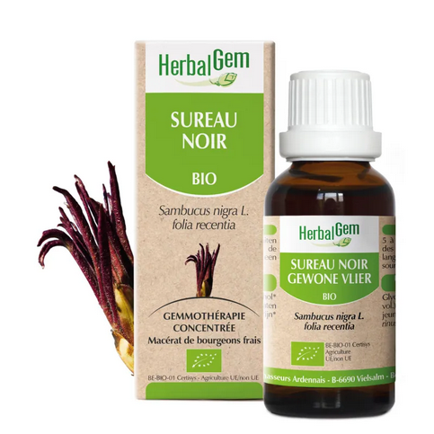 Sureau noir BIO Macérat mère bourgeons Flacon 30 ml HERBALGEM HERBALGEM buy supplements canada