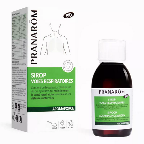Aromaforce Sirop Voies Respiratoires Bio 150 ml PRANAROM PRANARÔM buy supplements canada