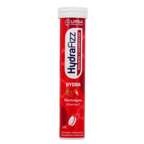 HydraFizz HYDRA strawberry flavor - 16 effervescent tablets UPSA buy supplements canada