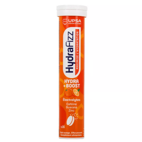HydraFizz: HYDRA + BOOST orange flavor - 16 effervescent tablets UPSA buy supplements canada
