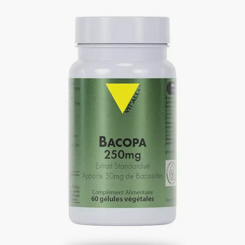 Bacopa Extrait standardisé 60 comprimés VIT'ALL+ VIT'ALL+ buy supplements canada