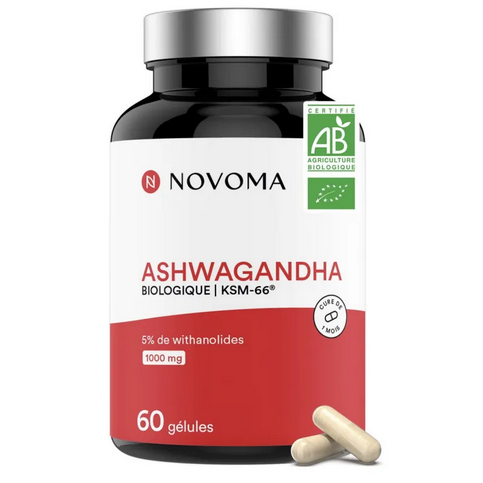 Ashwagandha Bio Anti-stress & Sommeil 60 gélules NOVOMA NOVOMA buy supplements canada