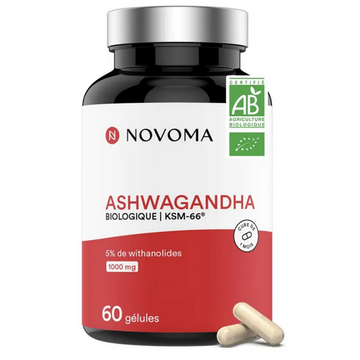 Ashwagandha Bio Anti-stress & Sommeil 60 gélules NOVOMA NOVOMA buy supplements canada