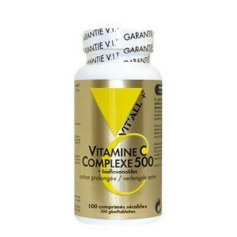 Vitamine C Complexe 500mg 100 comprimés sécables VIT'ALL+ VIT'ALL+ buy supplements canada