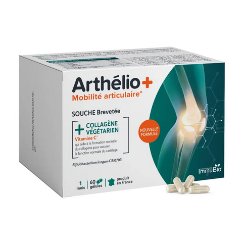 Arthelio+ joint mobility with vegetarian collagen - IMMUBIO 60 capsules IMMUBIO buy supplements canada