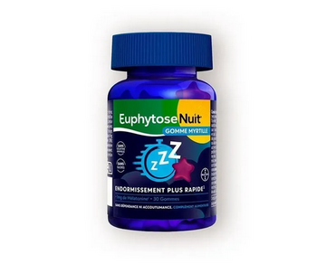 EuphytoseNuit : Sleep Aid Gummies with Melatonin 30 blueberry gummies EuphytoseNuit buy supplements canada