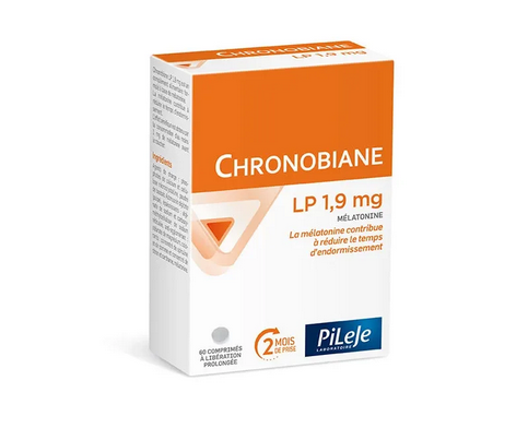 PILEJE - Chronobiane LP 1.9mg : Prolonged-Release Melatonin for Sleep Support 60 Tablets PILEJE buy supplements canada