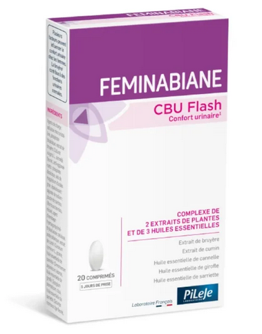 PILEJE Faminabiane CBU Flash: Urinary Comfort - 20 tablets PILEJE buy supplements canada