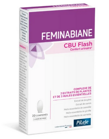 PILEJE Faminabiane CBU Flash: Urinary Comfort - 20 tablets PILEJE buy supplements canada