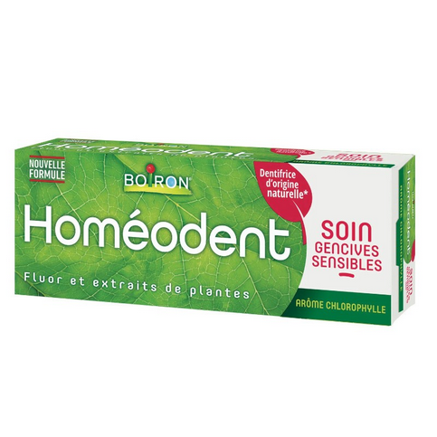 Homeodent toothpaste for sensitive gum chlorophyll flavor - BOIRON BOIRON buy supplements canada