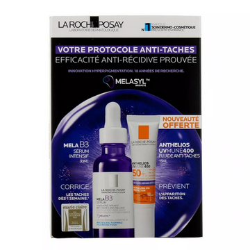 La Roche Posay Mela B3 Anti-Dark Spot Protocol Intensive Serum 30ml & Anthelios UVMUNE 400 Anti-Dark Spot Fluid 15ml LA ROCHE POSAY buy supplements canada