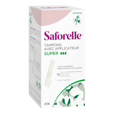 Box of 14 tampons with applicators SUPER Saforelle Saforelle buy supplements canada