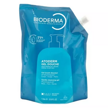 Atoderm shower gel 1liter refill - Bioderma