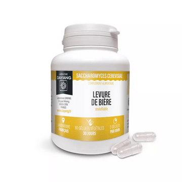 Revivifiable beer yeast - 90 capsules - DAYANG