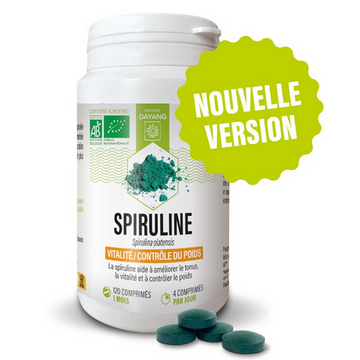 Organic Spirulina 120 tablets - DAYANG