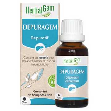 Depuragem BIO Flacon 30 ml Complexe dépuratif GC07 HERBALGEM