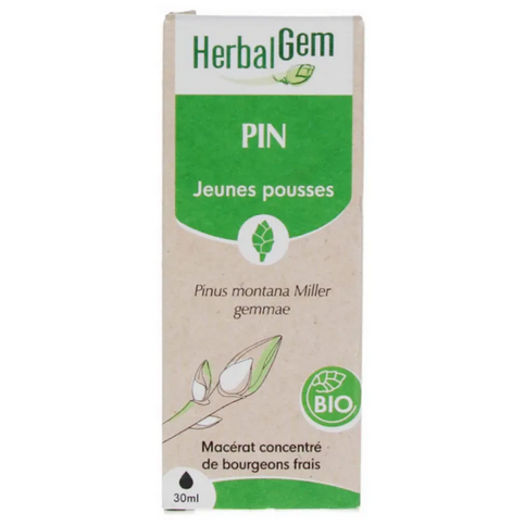 Pin des montagnes BIO Macérat mère bourgeons Flacon 30 ml HERBALGEM