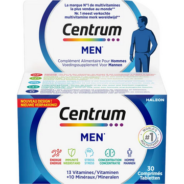 Centrum Men 13 Vitamins + 10 Minerals 30 tablets
