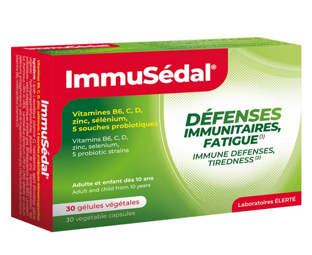 ImmuSédal Immune Defense & Fatigue 30 capsules