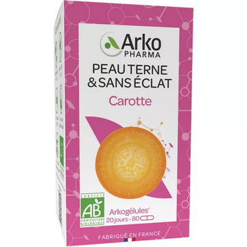 Arkocaps Carotte Peau Terne & Sans Éclat 80 capsules