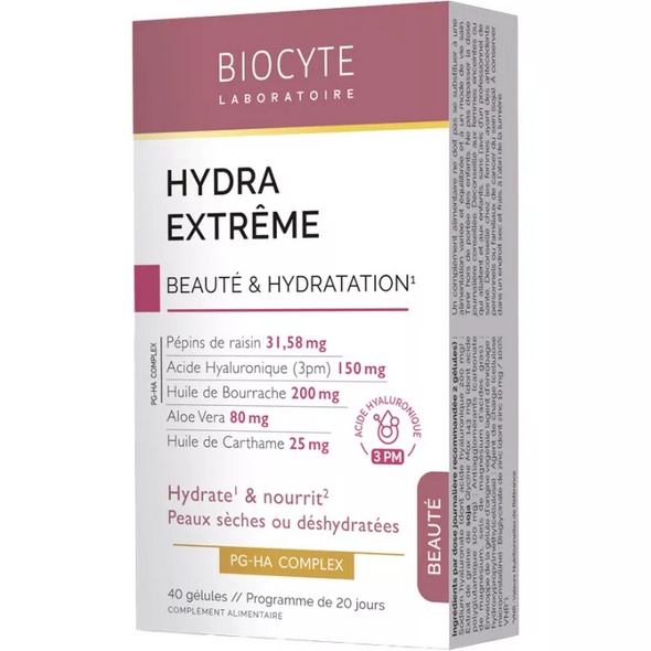 Biocyte Hydra Extrême Dry and Dehydrated Skin 40 capsules