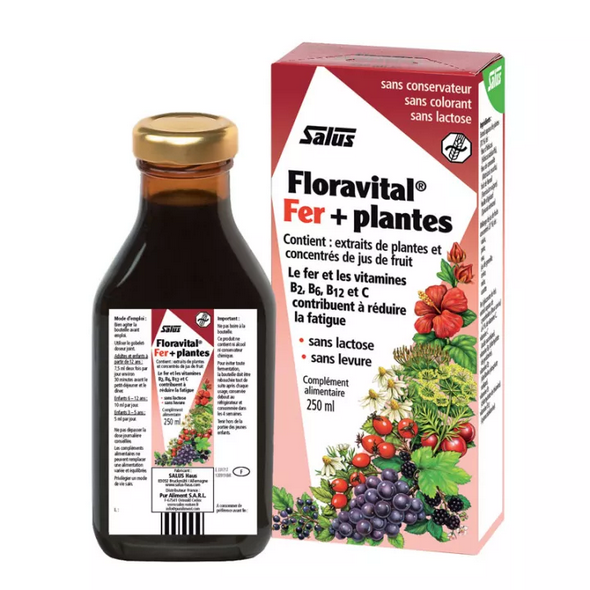 Salus Floradix Floravital Yeast Free 250 ml
