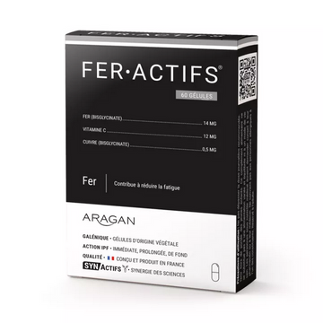 Feractifs Synactifs Fer Biodisponible 60 Capsules