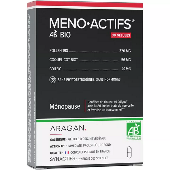 Synactifs MenoActifs Bio Menopause 30 capsules