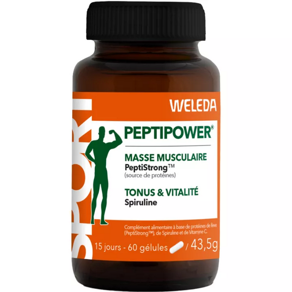 Weleda Peptipower Masse Musculaire 60 capsules