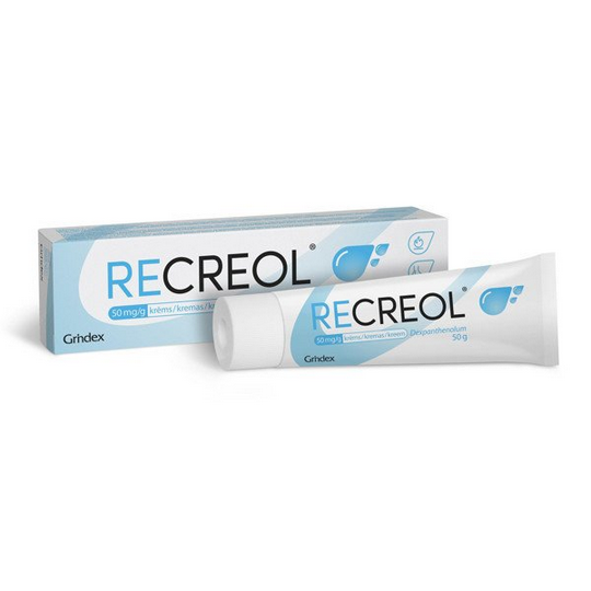 RECREOL Ointment 50g, 50 mg/g, Dexpanthenol, Grindex
