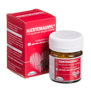 2×Hjertemagnyl 150 mg/ 2×90 coated tablets