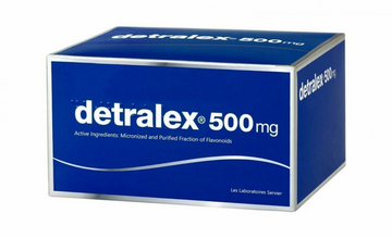 DETRALEX 500mg 120 tabs Varicose Tired Swollen Heavy legs Hemorrhoids