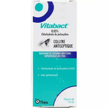 Vitabact 0.05% Antiseptic Eye Drops 10ml