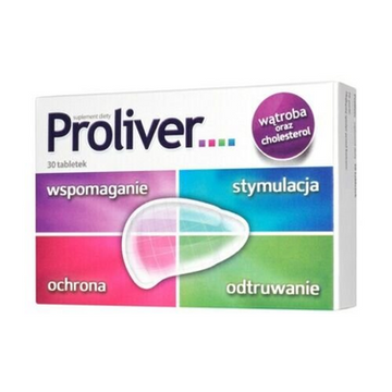 PROLIVER LIVER - supports liver function 30 tabs