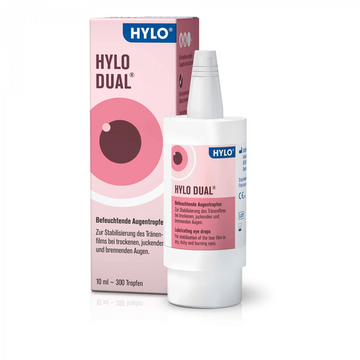 HYLO DUAL eye drops, 10 ml solution