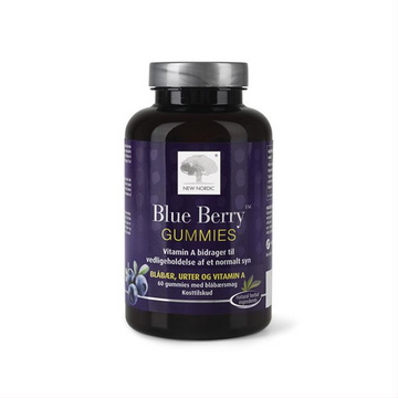 NEW NORDIC BLUE BERRY GUMMIES, 60 gummies