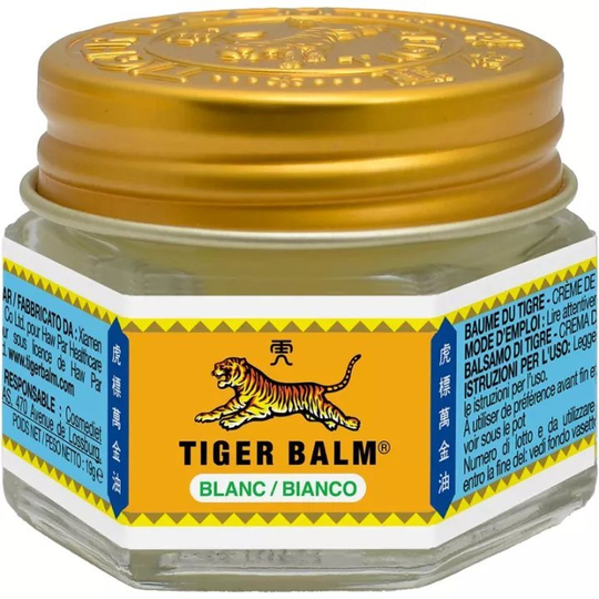 Tiger Balm White 19g Original Massage Cream with Essential Oils
